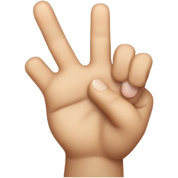Person sticking middle finger emoji