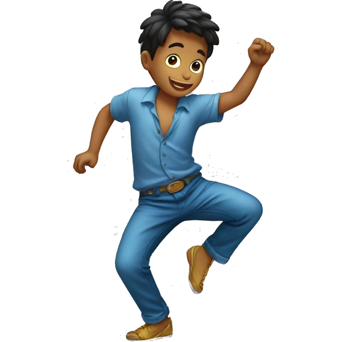 Niño bailando  emoji