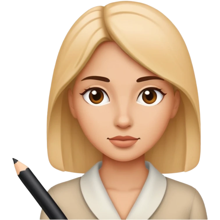Woman writing  emoji