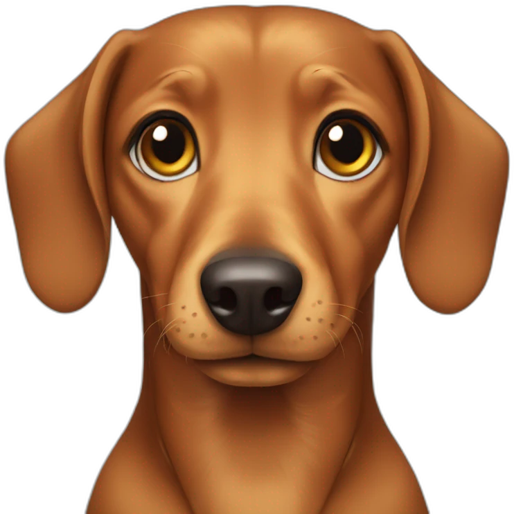 Dashund emoji