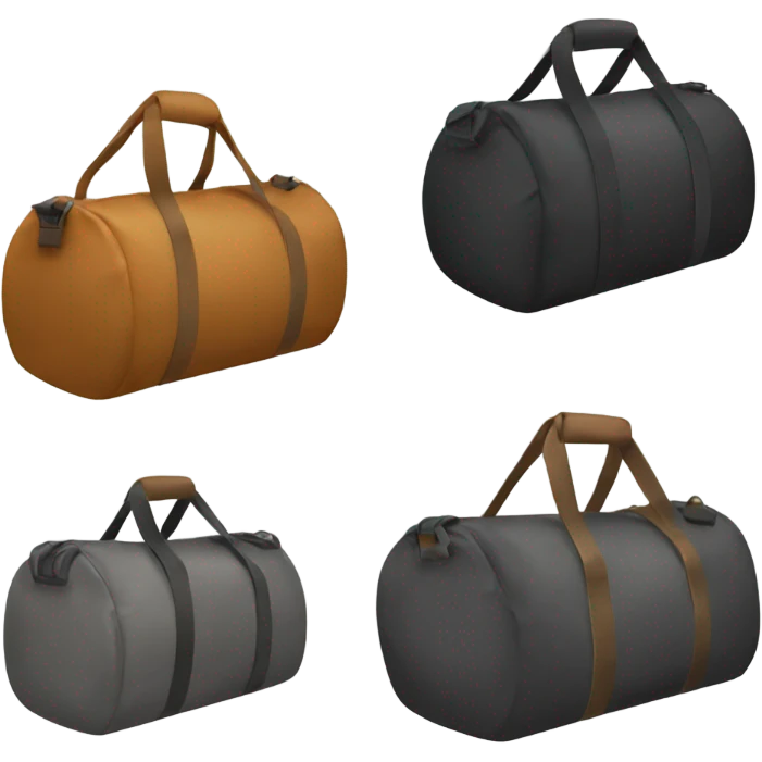 Duffel bag emoji