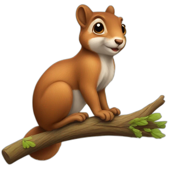 loving squirel emoji