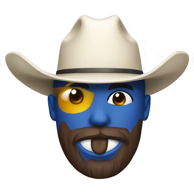 A Texas bluebonnt emoji