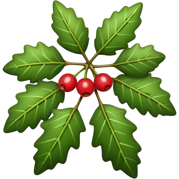 Mistletoe emoji