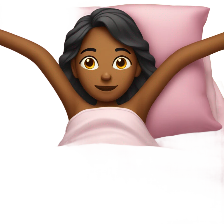 Girl in the bed emoji