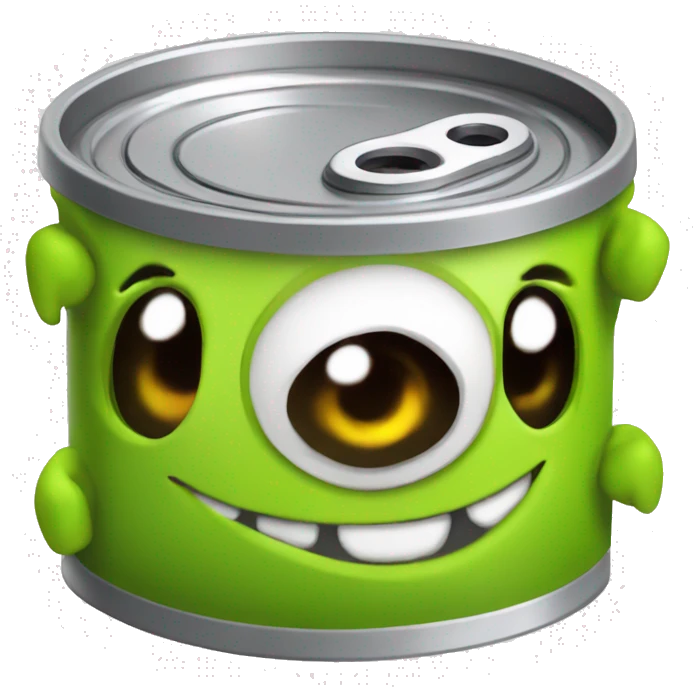 Canette de la marque Monster  emoji