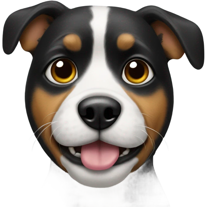 Dog with painted nails emoji