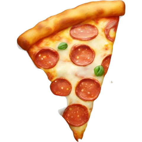 pizza dipped in milk glass emoji