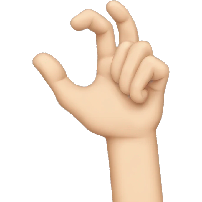 hand rolling up shirt sleeve emoji