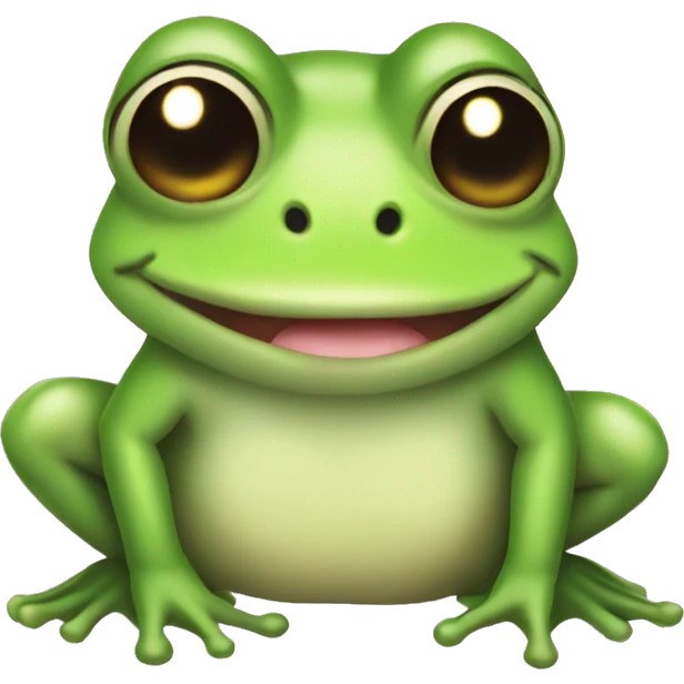 frog cute emoji
