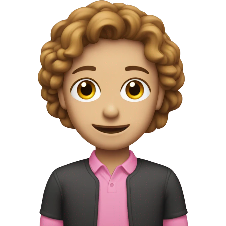 Un mono con el culo rosa emoji