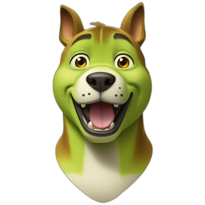 Shrek Siba inu emoji