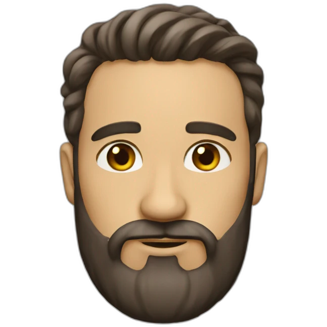 Nenad has beard emoji