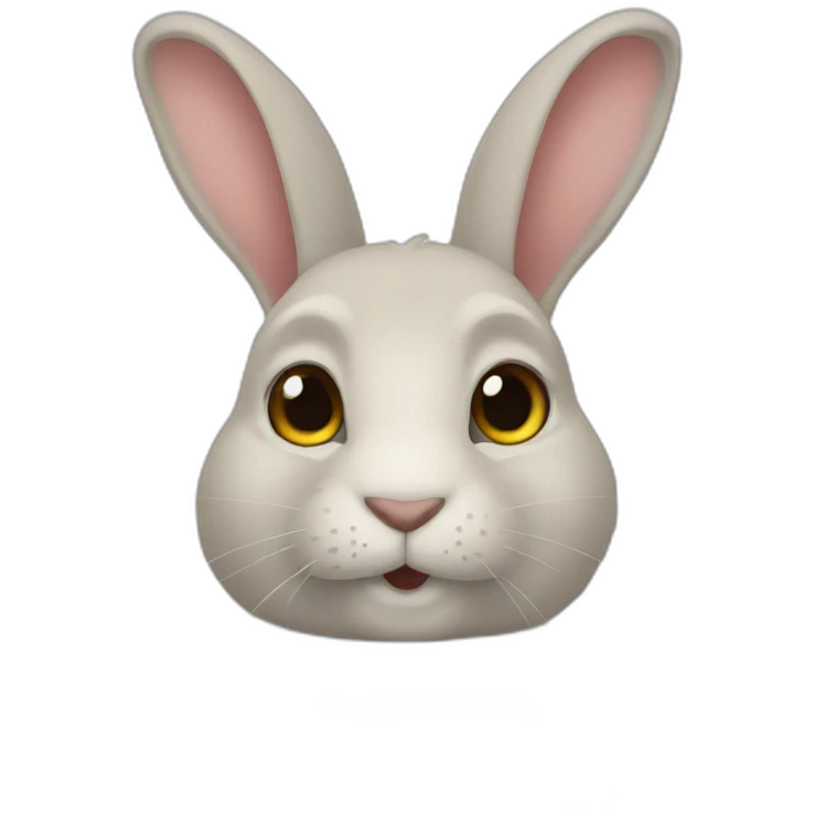 Lapin humain emoji