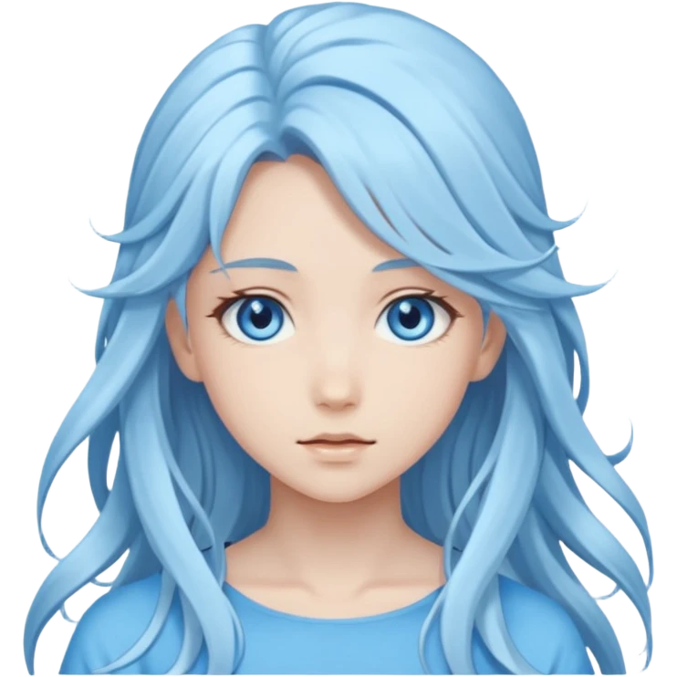 A anime girl who is a mythical emoji