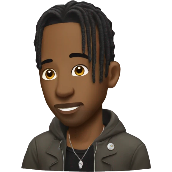 Travis Scott earning money emoji