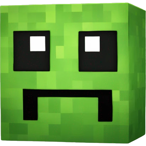Minecraft creeper emoji