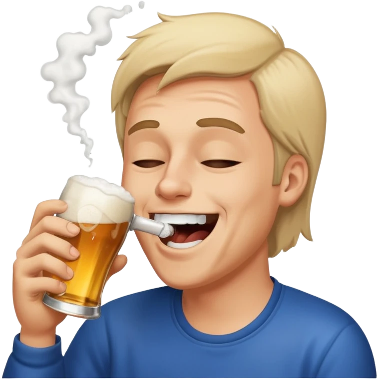 cocaine nose beers emoji