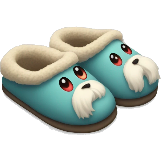 Cozy slippers  emoji