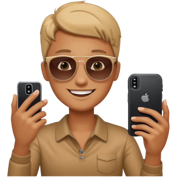 una imagen copada y original para promocionar mi instagram en una historia emoji