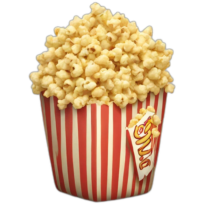 pop corn emoji