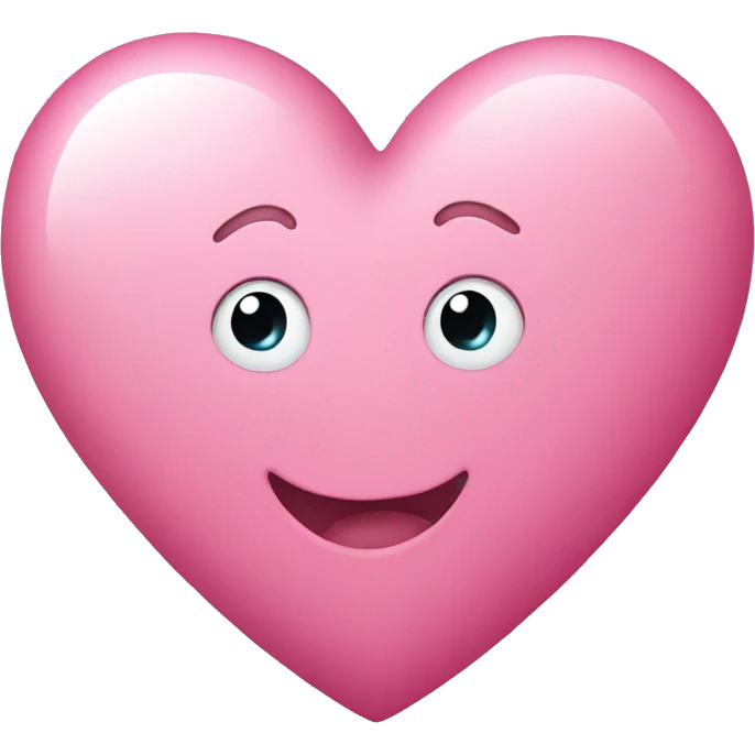 Pink heart  emoji