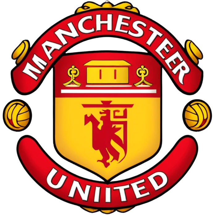 Manchester United badge emoji