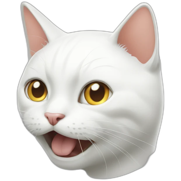white cat bombs asian man’s house emoji