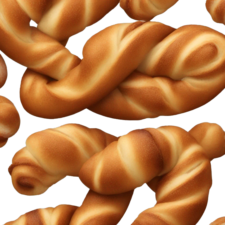 cinnamon bread twist emoji