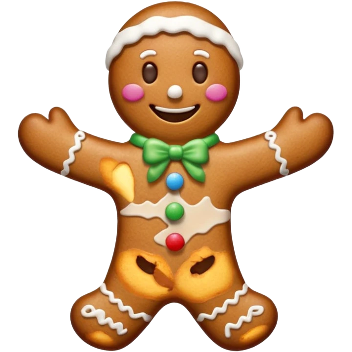 Gingerbread emoji