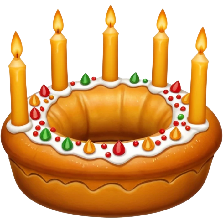 Roscón de reyes emoji