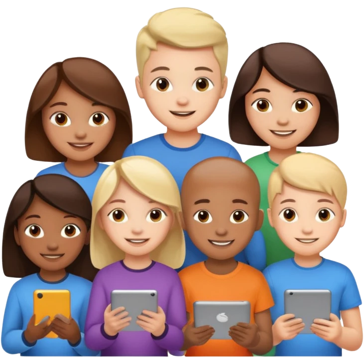 Your design should directly reflect the issue of cyberbullying or safe internet use. It should convey a positive message focused on empathy, support, or solutions. The design should be consistent with the overall spirit of the "Digital Guardians" project. emoji