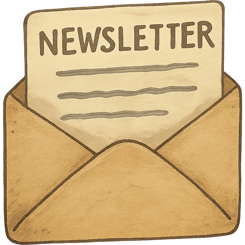ghibli style newsletter icon emoji