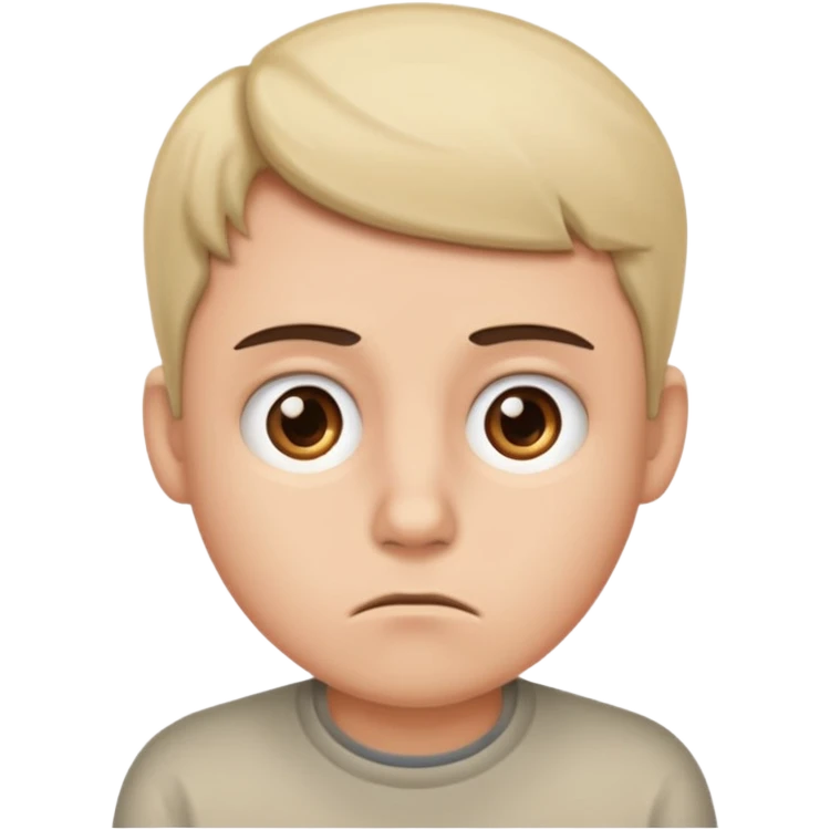 Boredom emoji