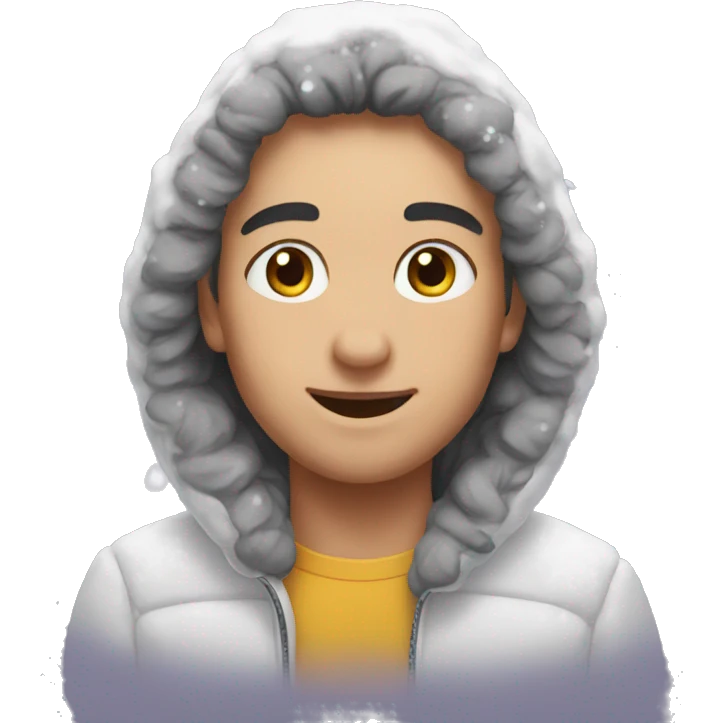 snowy emoji