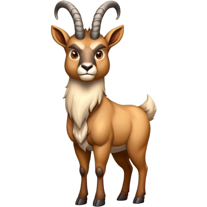 Markhor front view army trained emoji