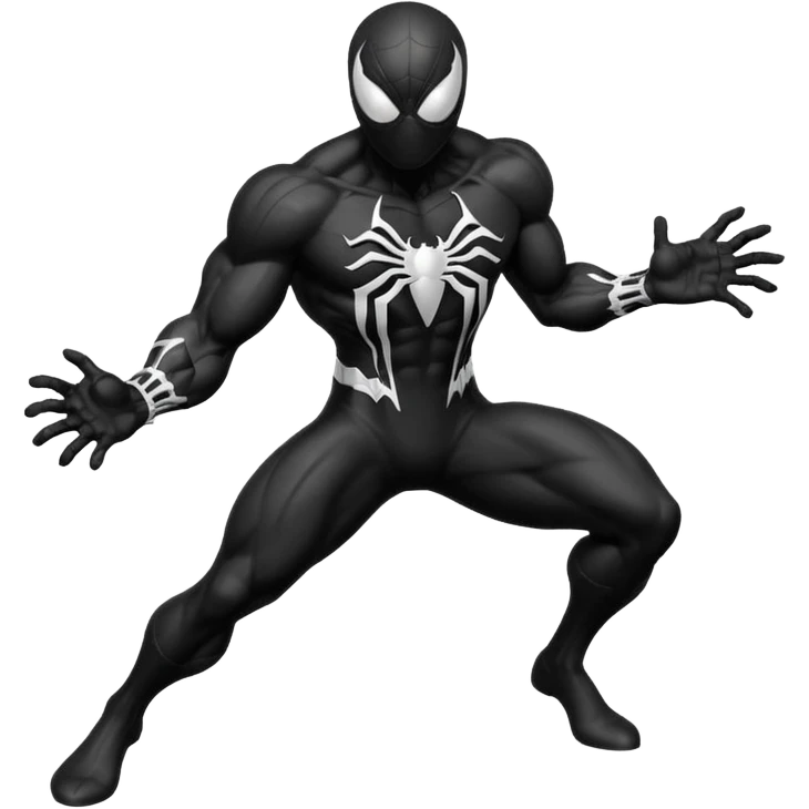 Venom Spider-man normal poes emoji