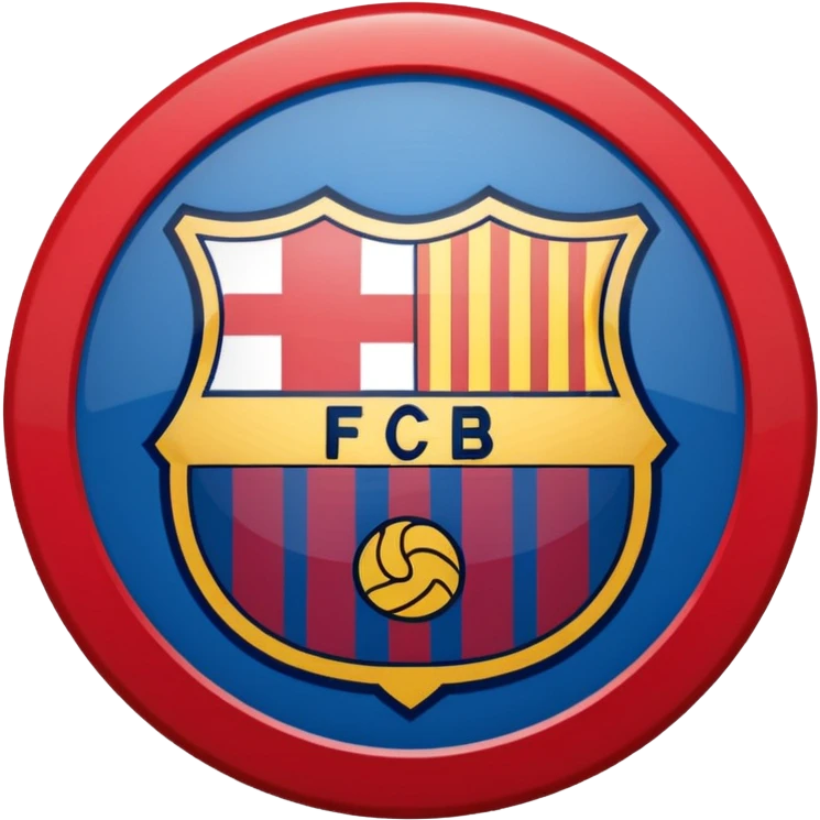 fc barcelona logo emoji emoji