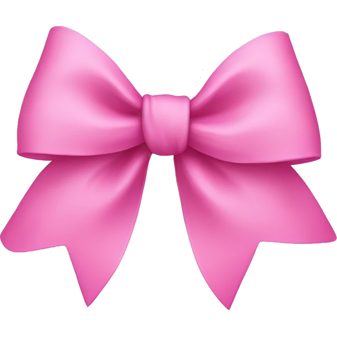 bow in pink emoji