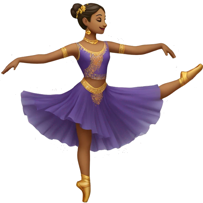 classical dance dancer emoji