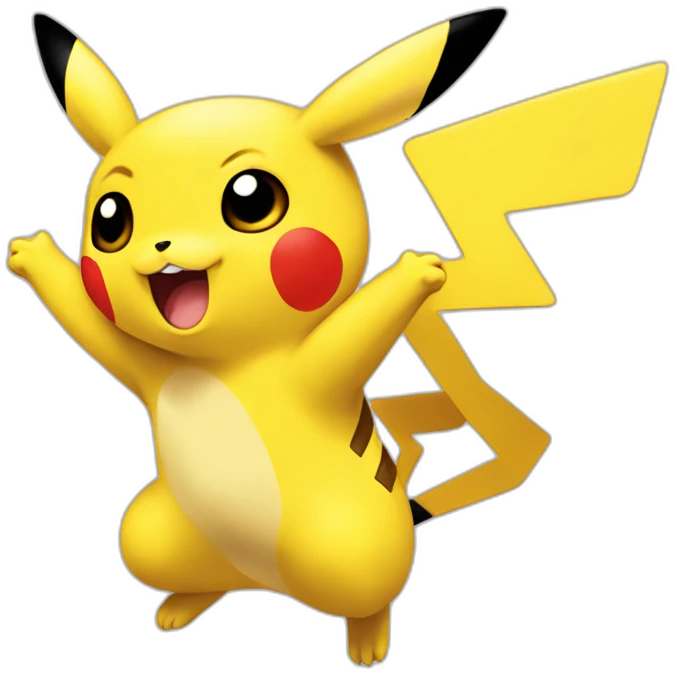 picachu volando emoji