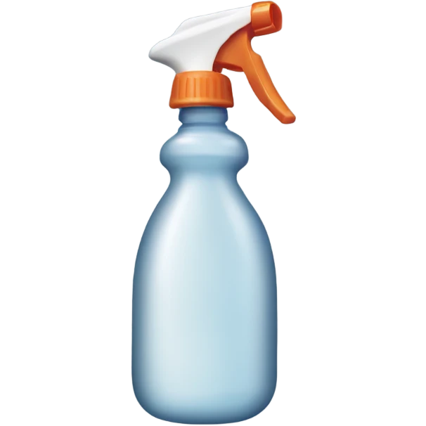 Spray bottle squirting emoji