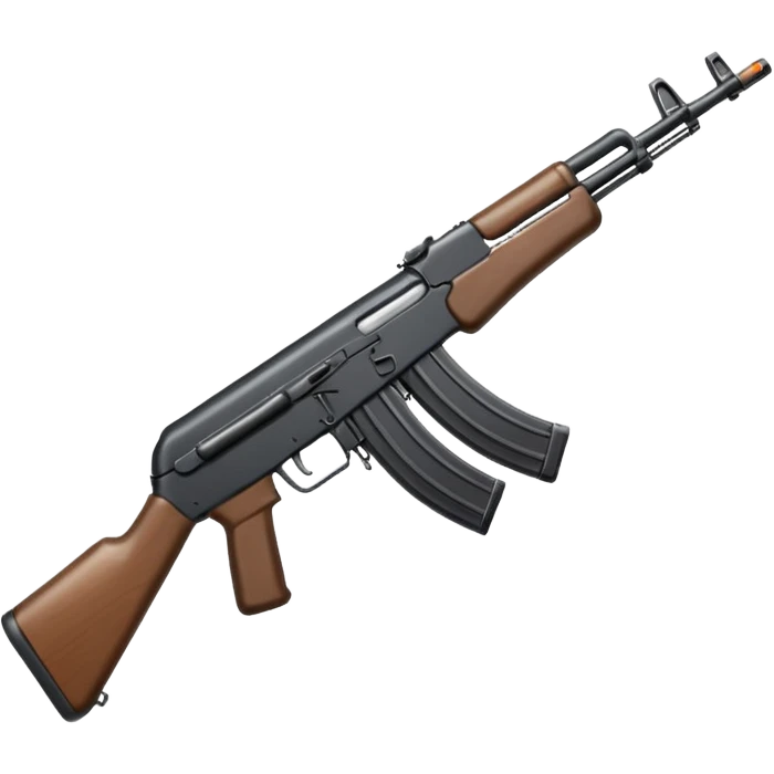 Kalashnikov assault rifle emoji