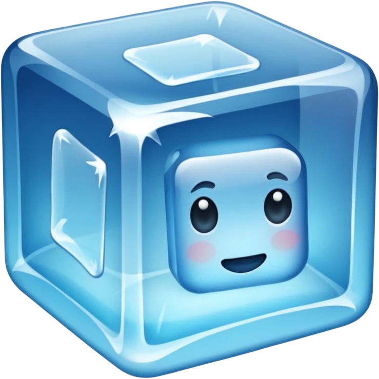 Ice cold emoji