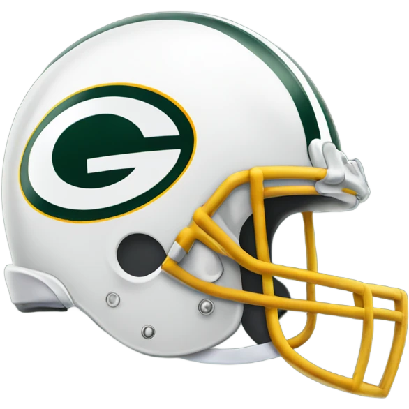 Green Bay Packers helmet  emoji