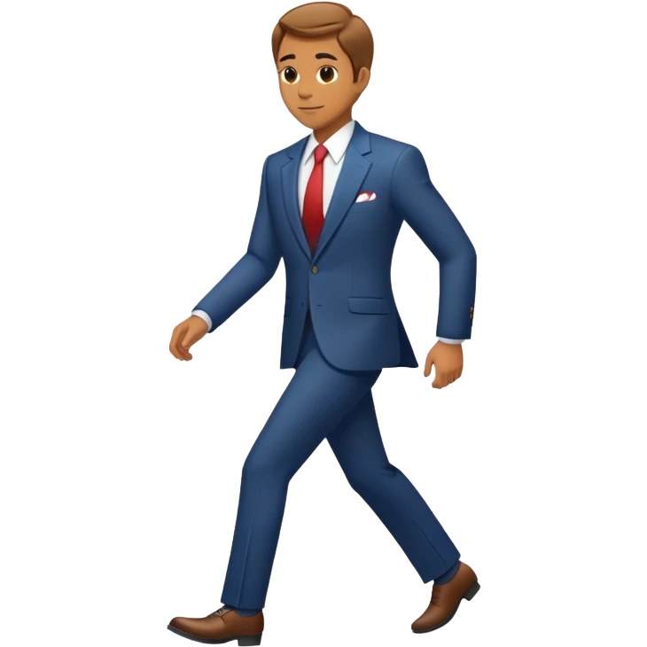 Man walking into a casino emoji