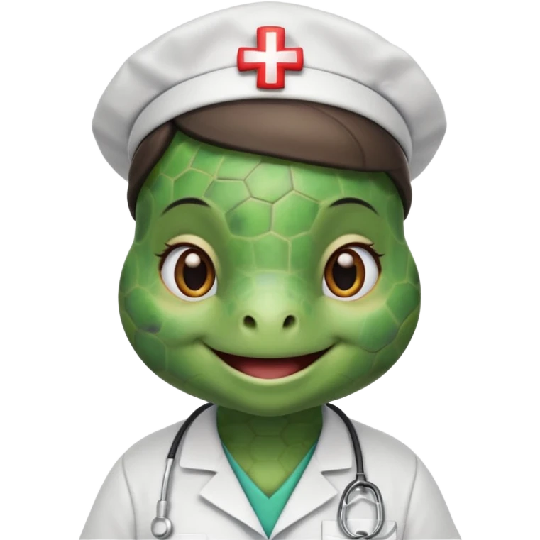 Turtle in nurse uniform

















 emoji