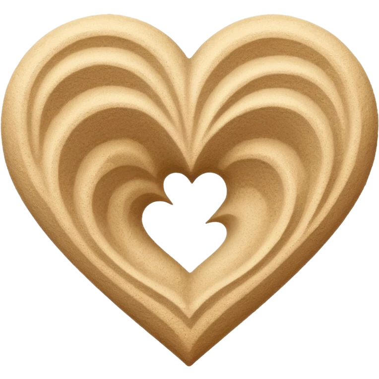 beach themed heart emoji