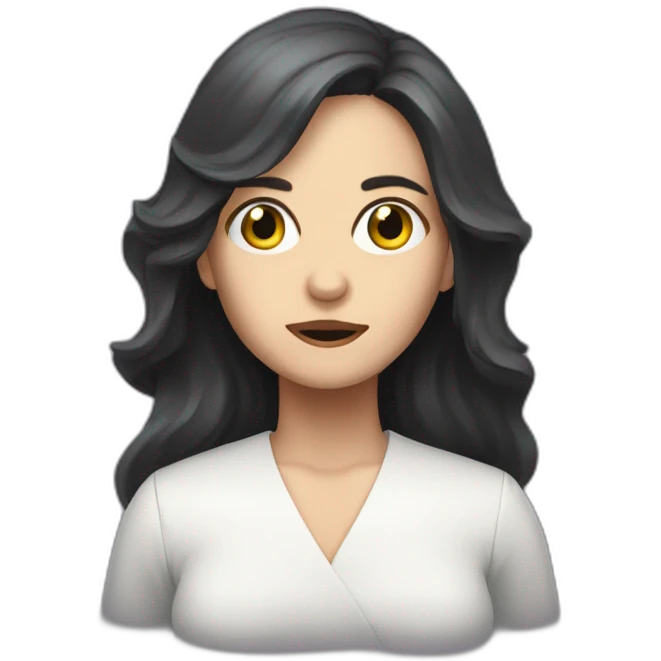 mujer del exorcista emoji