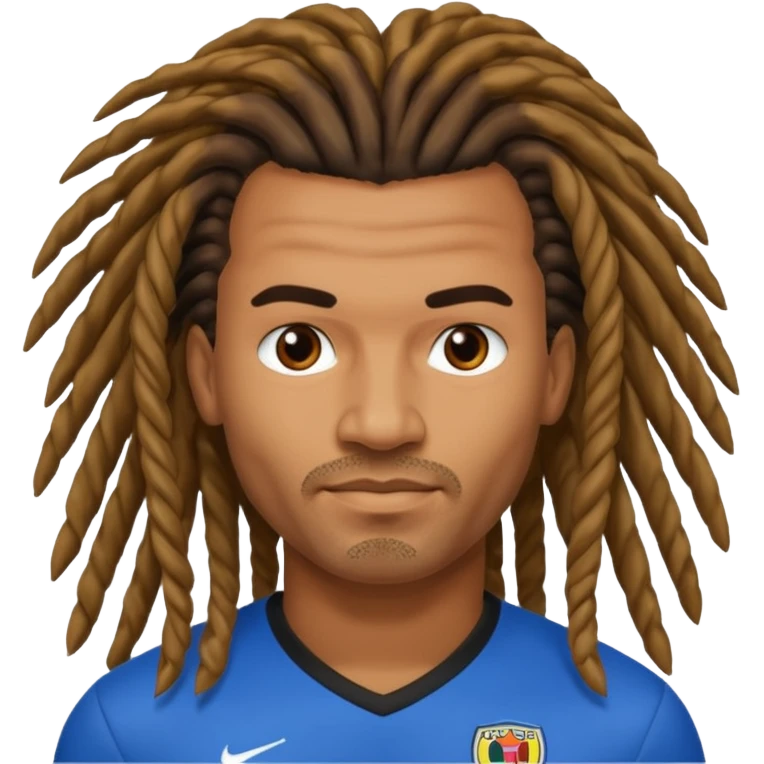 Ruud gullit with the iconic hair emoji